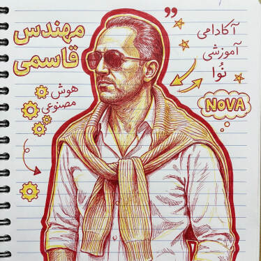  پرتره‌ی ایلوستریشن