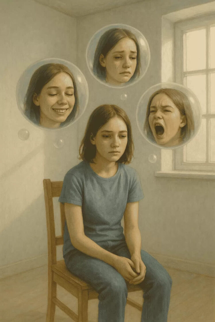 حالات مختلف چهره