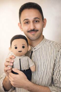 عروسک بافتنی